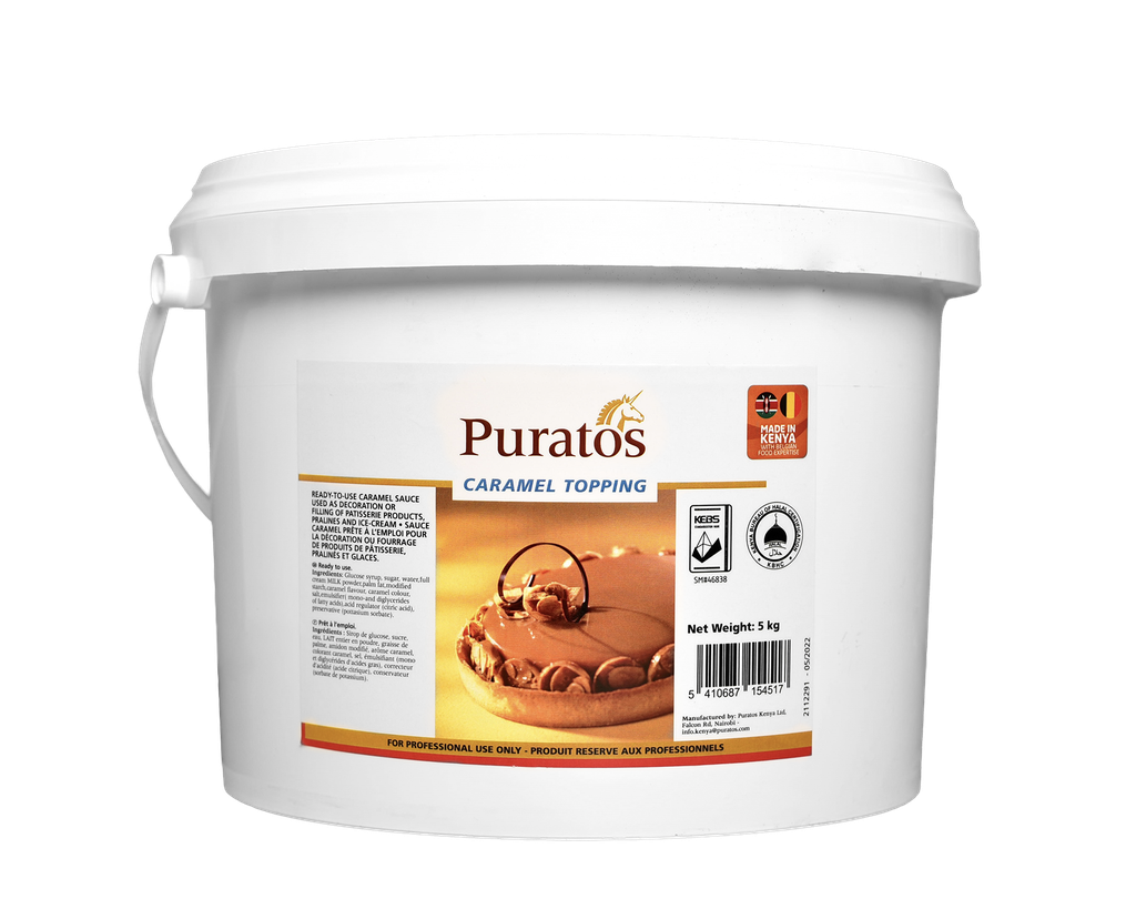 Caramel Topping Bucket 4Kg