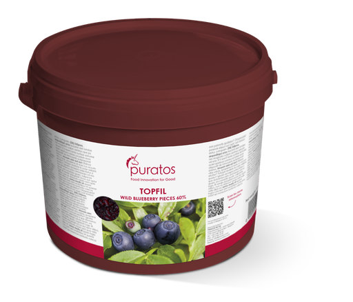 [4102784] TOPFIL WILD BLUEBERRY 60% BUCKET 4KG